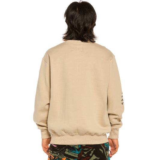 Sudadera Grimey "Space Lady" Crewneck - Sand | Winter 21