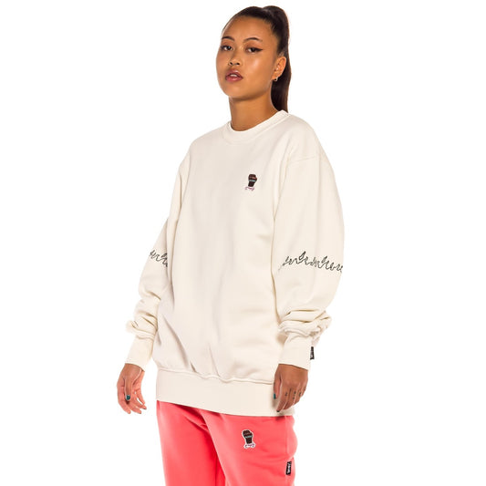 Grimey "Day Dreamer" Unisex Crewneck - White | Spring 22