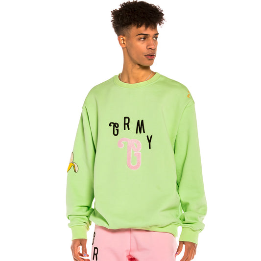 Sudadera Grimey "Jungle Punch" Crewneck - Green | Spring 22