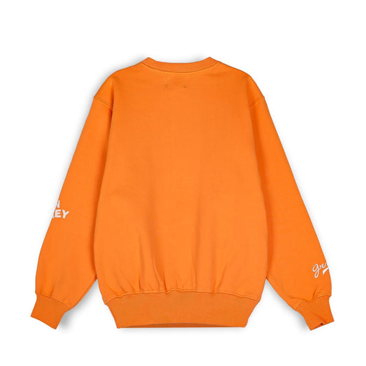 Sudadera Unisex Grimey "HIVE HEAVYWEIGHT" Crewneck - Orange | Fall 22