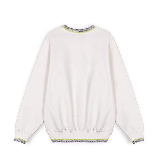 Sudadera GRIMEY UFOLLOW - WHITE | Spring 23