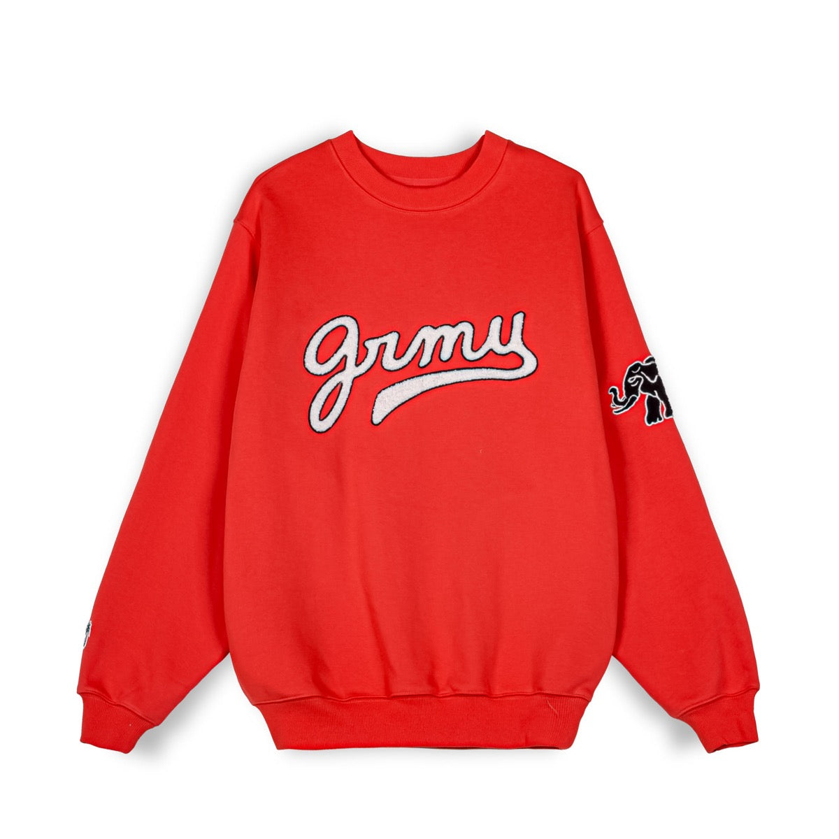 Sudadera GRIMEY THE CLOUT GRMY VINTAGE CREWNEC RED | Spring 23 ROJO ...
