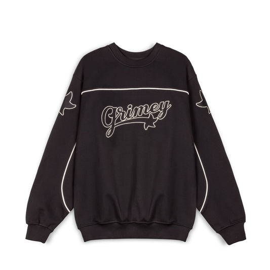 SUDADERA GRIMEY MADRID HEAVYWEIGHT VINTAGE - BLACK | FW23