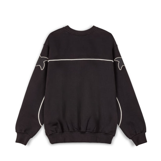 SUDADERA GRIMEY MADRID HEAVYWEIGHT VINTAGE - BLACK | FW23