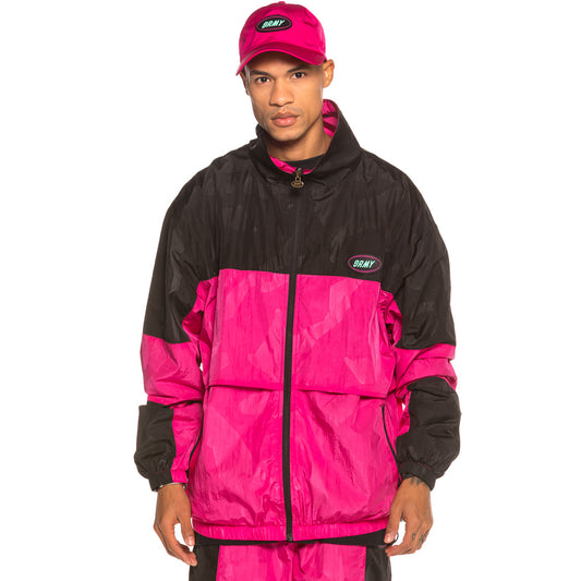 Track Jacket Grimey Mysterious Vibes FW19 Pink
