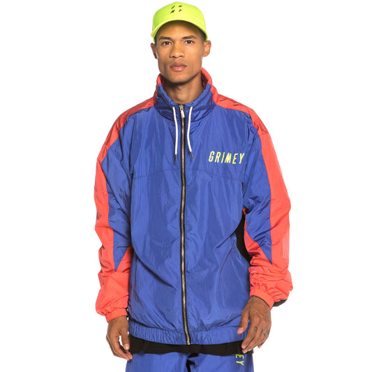 Track Jacket Grimey Planete Noire FW19 Blue