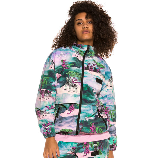 Grimey Yanga Unisex Trainingsjacke SS20 Mehrfarbig