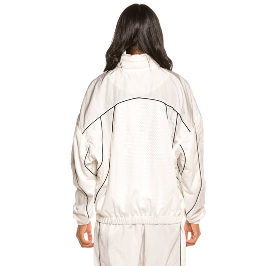 Grimey Ubiquity TJ FW20 Weiße Unisex-Jacke