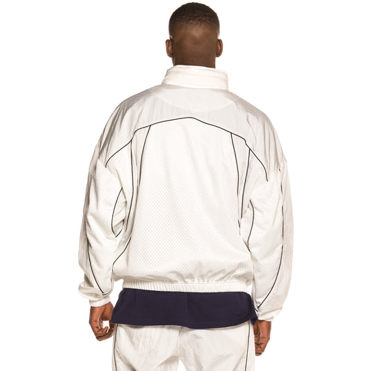 Grimey Ubiquity Track Jacket FW20 White