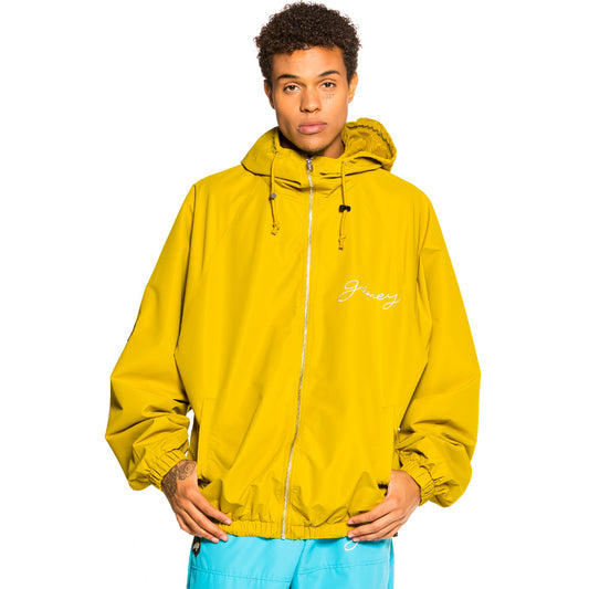 Grimey „Martinique Fact“ Kapuzenjacke – Senfgelb | Herbst 21