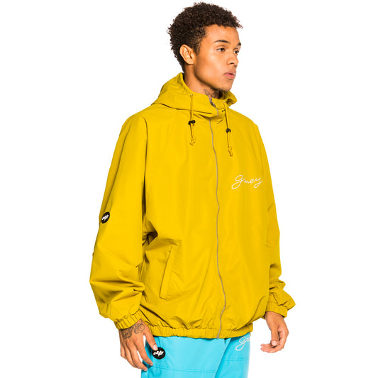 Grimey „Martinique Fact“ Kapuzenjacke – Senfgelb | Herbst 21
