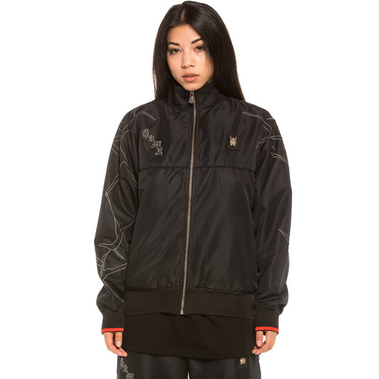 Grimey "Cecilio X GRMY" Unisex Track Jacket | Black - Fall 21