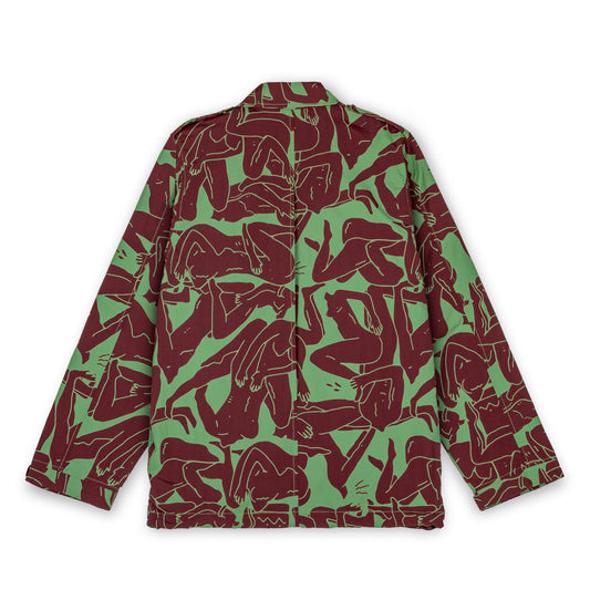 Grimey „LUST MANTRA“ Unisex-Trainingsjacke – Grün | Herbst 22