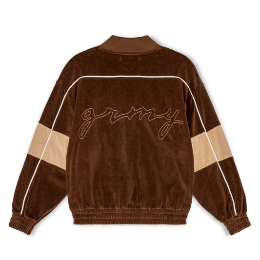 Chaqueta Grimey "IAM" Velvet TJ - Brown | Fall 22