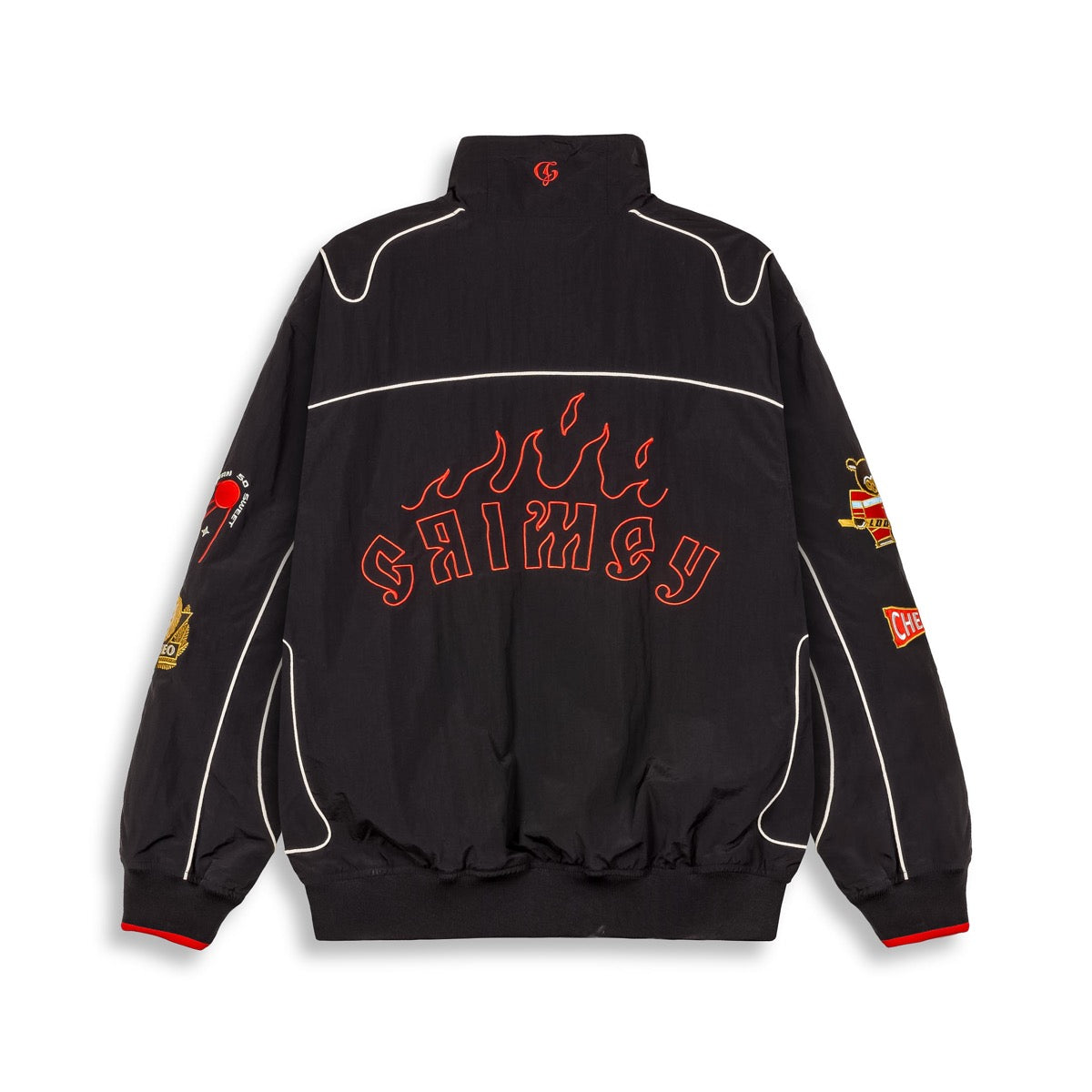 Grimey The Lower Depths Track Jacket Black BLACK