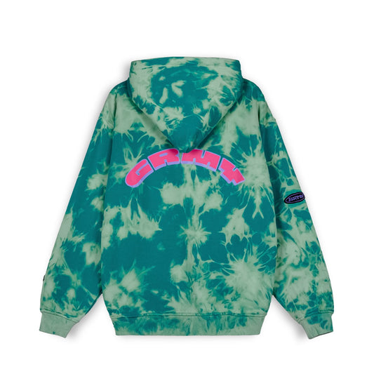 SUDADERA CAPUCHA GRIMEY UFOLLOW - BLEACHED BLUE | Spring 23