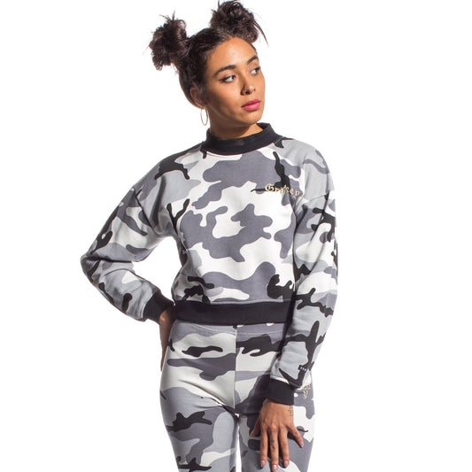 PACK CROP TOP + LEGGINS FW17 GREY CAMO