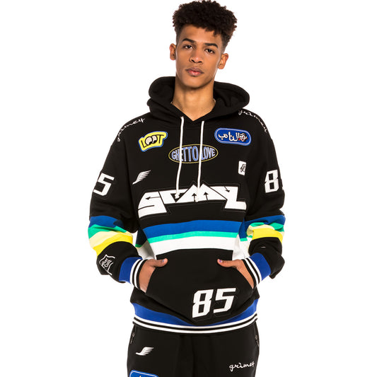 Sudadera Grimey "Arch Rival" Hoodie - Black | Spring 22