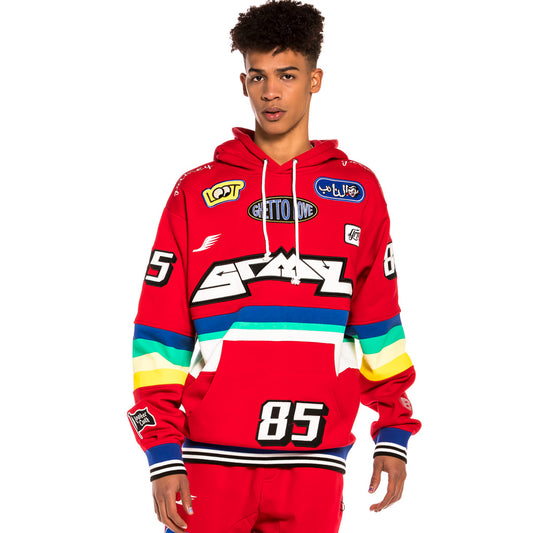 Sudadera Grimey "Arch Rival" Hoodie - Red | Spring 22