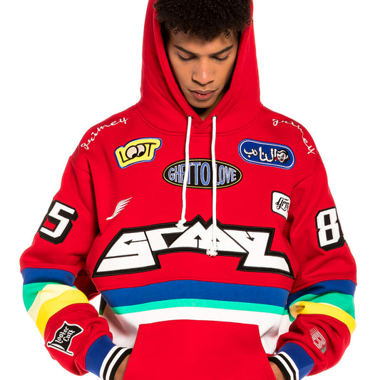 Sudadera Grimey "Arch Rival" Hoodie - Red | Spring 22