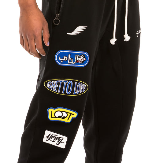 Pantalón Grimey "Arch Rival" - Black | Spring 22
