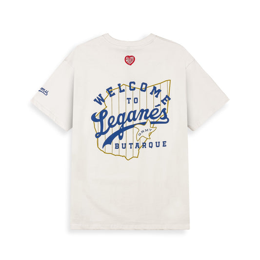 Grimey Lega X Grmy We Always Dreaming Butarque Regular Tee Off White