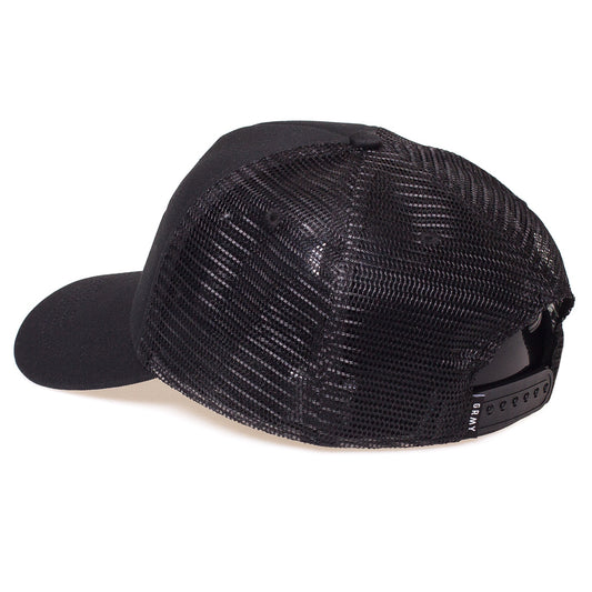 Grimey Midnight trucker curved visor SS19 Black