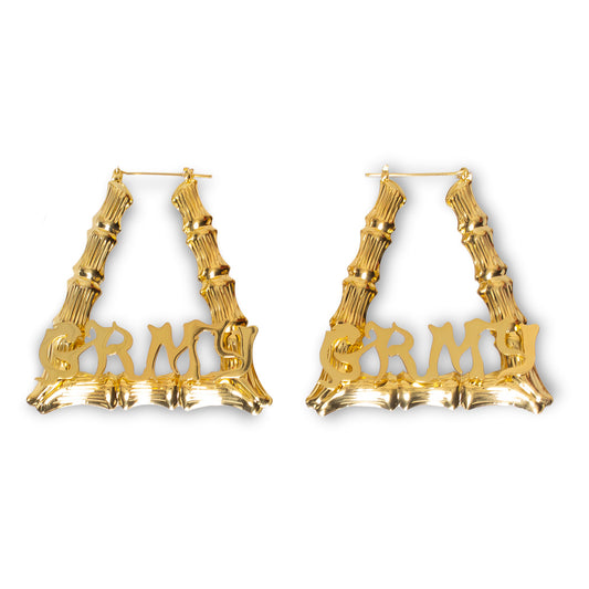 Grimey "Jazz Thing" Earrings - Golden | Fall 21