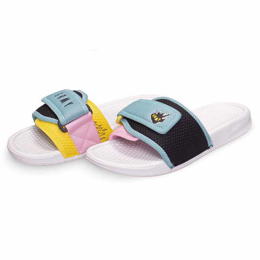 Grimey "Trespass" Slides - Multicolor | Summer 22