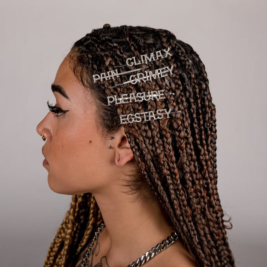 Grimey "WESTBOUND" Hardclip set - Silver | Fall 22