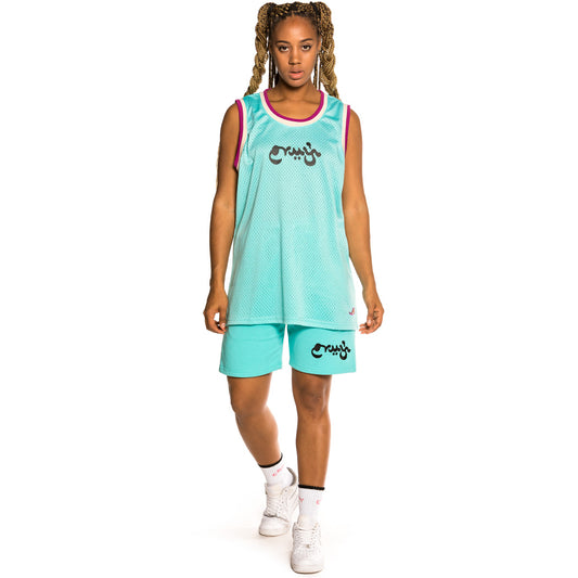 Grimey "Hope Unseen" Unisex Mesh Tank Top - Blue | Summer 21