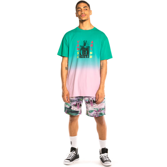 Pack Grimey T-Shirt + Short Yanga Warrior SS20 Multicolor/Green