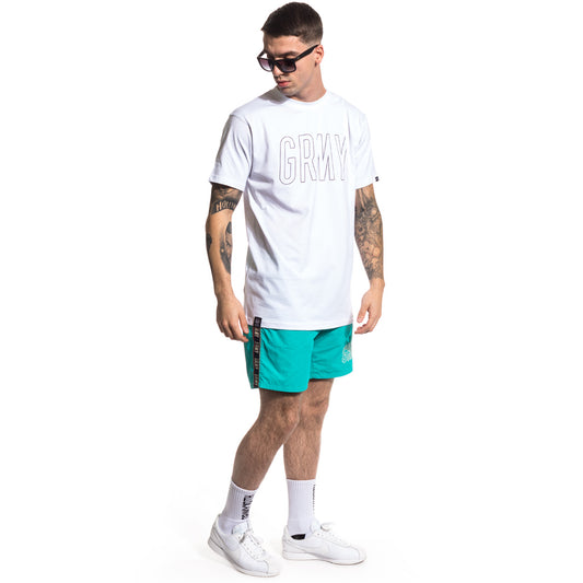 PACK TEE + SHORT PANT ROCK CREEK PARK SS17 WHITE / BLUE CERAMIC
