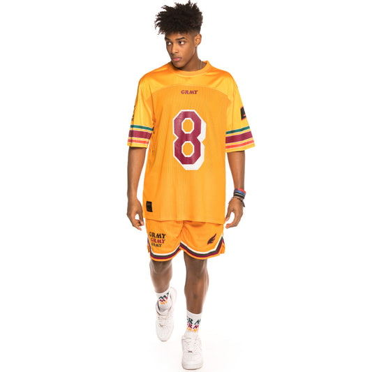 Pack Grimey Football shirt + Short Wild Child SS19 Apricot
