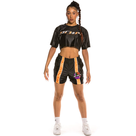 Pack Grimey Short + Top Acknowledge Girl SS20 Black/Black
