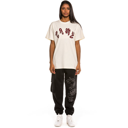 Pack Grimey Tee + Trainingshose Yoga Fire FW20 Schwarz/Weiß
