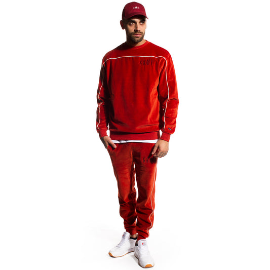 PACK CREWNECK + PANTALÓN THE PAYBACK FW17 BRICK RED