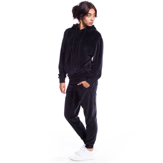 PACK " NATURAL VELOUR" HOODIE + PANT FW17 ANTRACITE BLACK