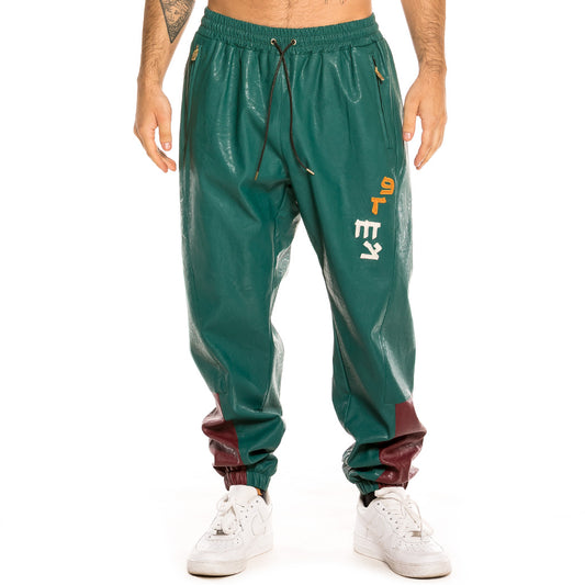 Pantalón Grimey Call of Yore PU leather FW20 Multicolor