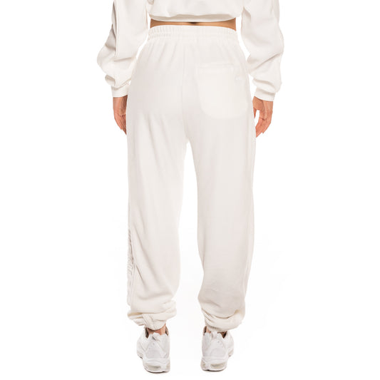 Pantalón Grimey Hazy Sun Velour Sweatpant FW18 White
