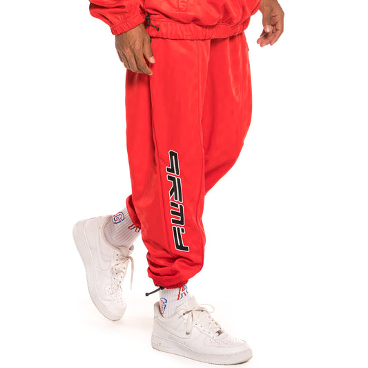 Grimey Sighting In Vostok Poly Trainingshose FW19 Rot