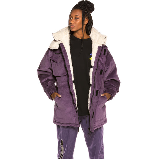 Parka Unisex Grimey Sighting in Vostok FW19 Purple