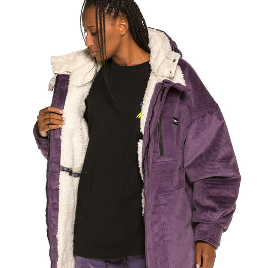 Parka Unisex Grimey Sighting in Vostok FW19 Purple