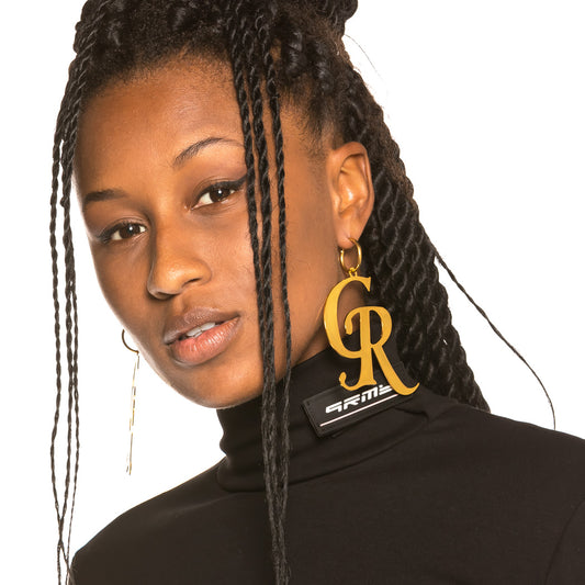 Pendientes Grimey Alienation FW19 Gold