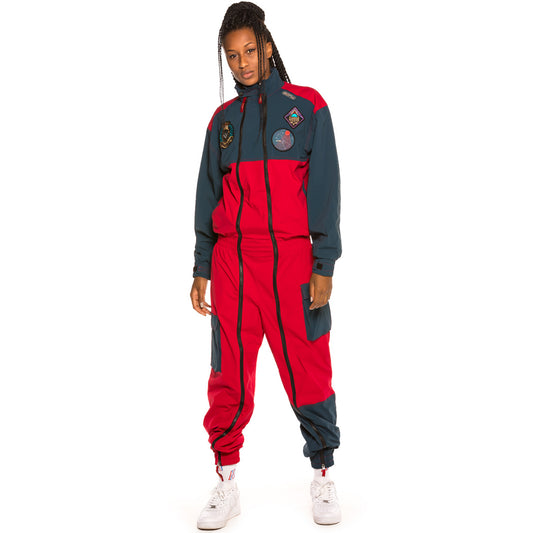 Grimey Engineering Girl Overall FW19 Red