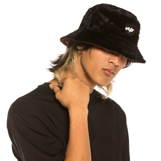 Grimey "Martinica Fact" Reversible Buckle Hat - Red/Black | Fall 21