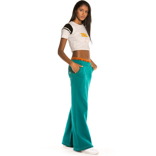 Grimey Nite Marauder Girl Crop Top SS20 Sport Grey