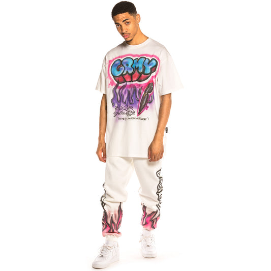 Pack Grimey Tee + Pant SHIRTKINGPHADE SS20 White