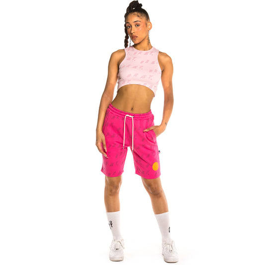 Pack Grimey Short + Top Urmah Dojo All Over Print Girl SS20 Pink