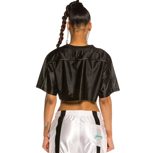 Camiseta Grimey Chica Acknowledge Crop top SS20 Black